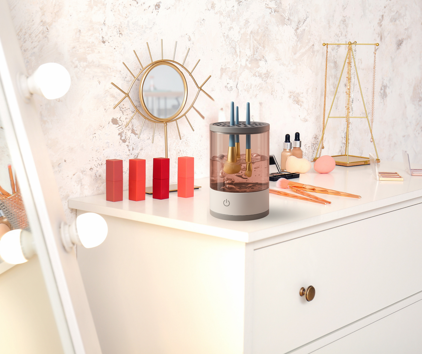 Swirluxe™ Electric Makeup Brush Cleaner & Dryer